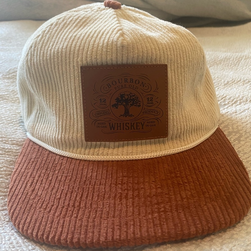 Vintage Whiskey Corduroy Hat